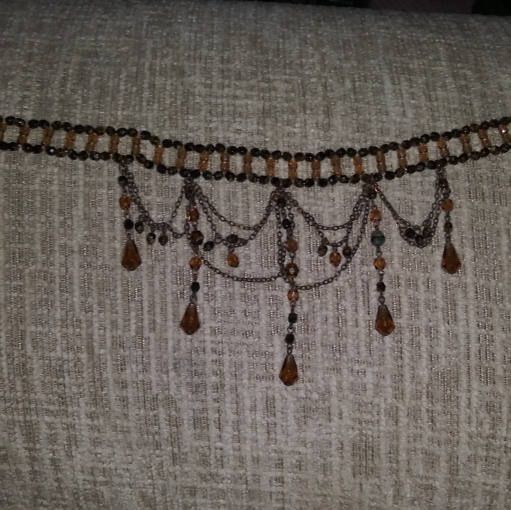 Vintage Brown Choker